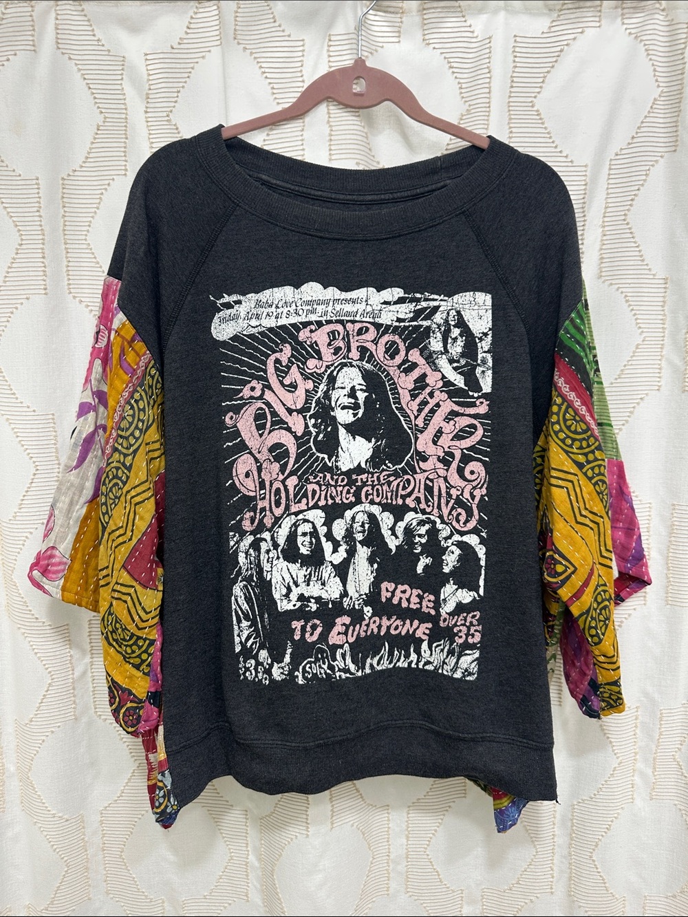 Kantha Style Graphic Tee